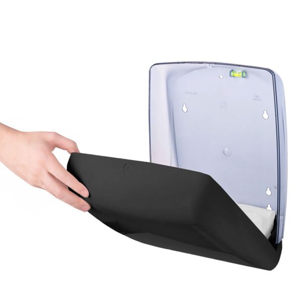 VZDUCHOVÝ VLK | Zásobník papírových utěrek - na 750 utěrek - ABS plast - antracit - Image 6