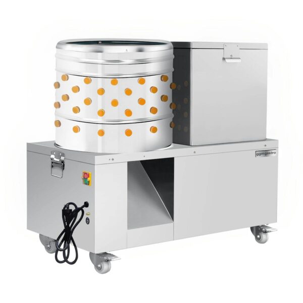 Škubačka drůbeže na kuřata s kotlem 2v1, buben 60cm - Image 5