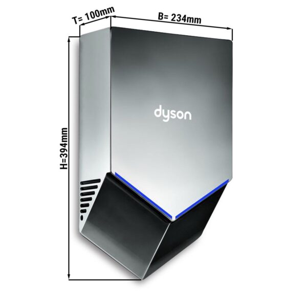 (2 kusy) DYSON | Vysoušeč rukou s infračerveným senzorem - nikl