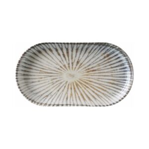 Ammonitový oválný talíř 300 x 160 mm