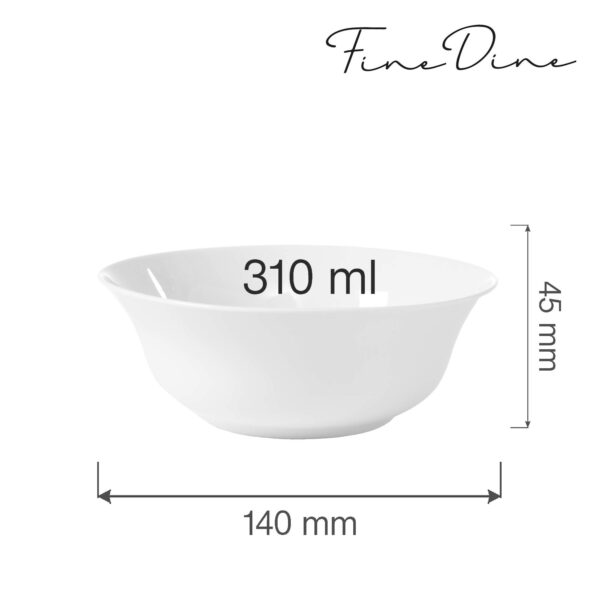 Bianco mísa, 140 mm