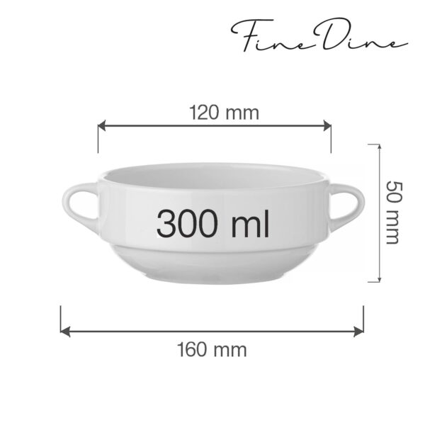 Bianco polévková mísa, 380 ml