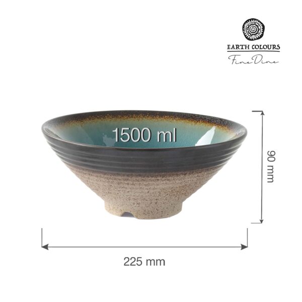 Lazur kónická mísa, 225x(V)90mm