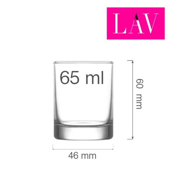 Liberty sklenice na likér 65 ml