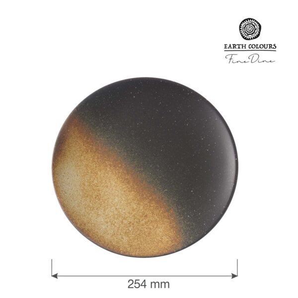 Měsíční plochý talíř, 254 mm