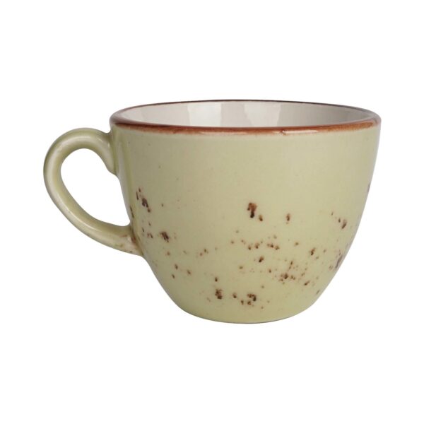 Olivová sklenice na cappuccino, 285 ml - Image 3