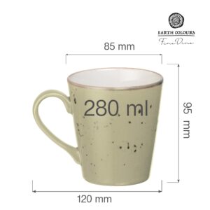 Olivový hrnek, 280 ml