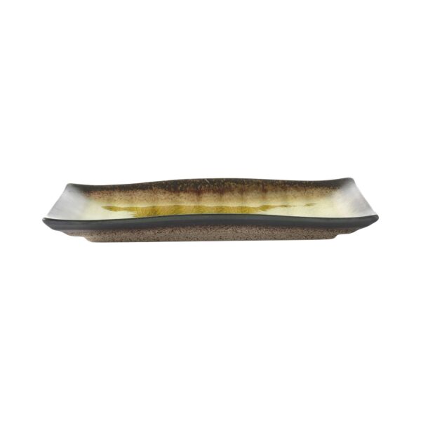 Hedvábný talíř obdélníkový, 272 x 150 mm - Image 4
