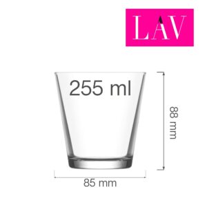 Hera sklenice na whisky 255 ml, LAV