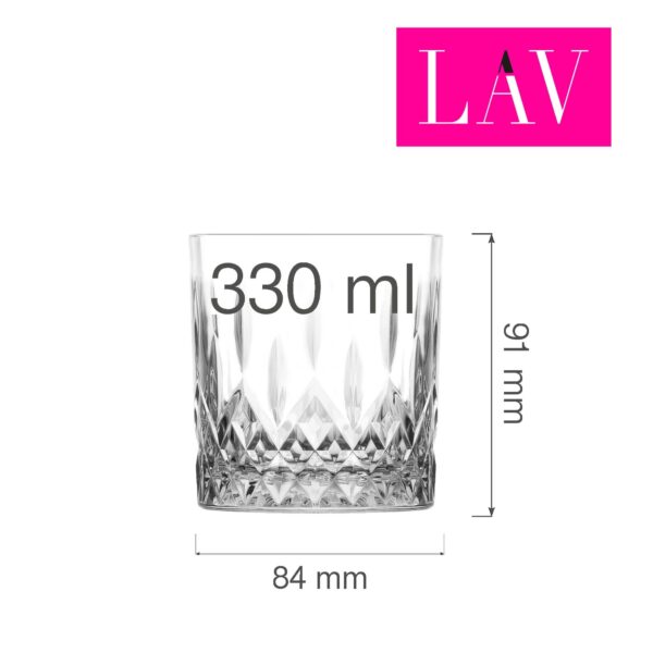 Pohár na whisky Odin 330 ml, LAV