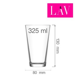 Vysoká sklenice long drink Hera 325 ml, LAV
