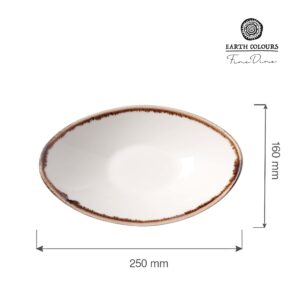 Vanilková mísa na loď, 250 x 160 mm
