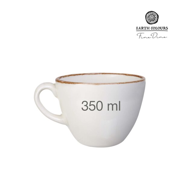 Vanilková sklenice na cappuccino, 285 ml