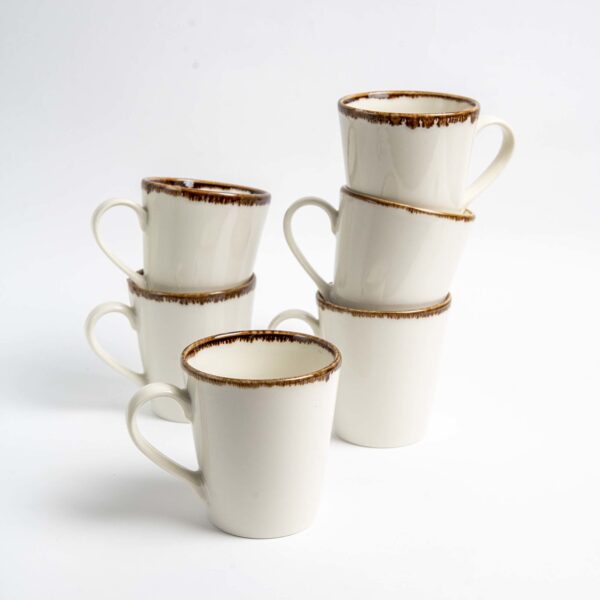Vanilková sklenice na cappuccino, 285 ml - Image 4
