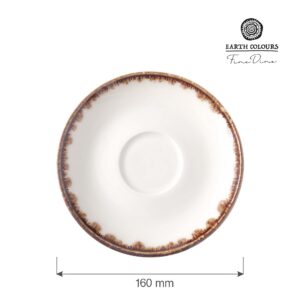 Vanilkový podšálek na cappuccino, 160 mm