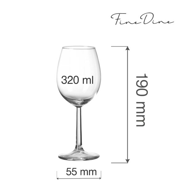 Sklenice na víno Volare Banquet, 320 ml - Image 2