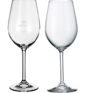 POHÁRY NA BÍLÉ VÍNO COLIBRI CRYSTALITE BOHEMIA 0,1 + 0,2l