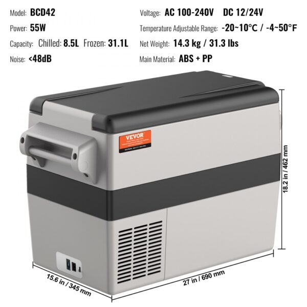 Přenosná chladnička, box 42l - Image 7