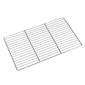 Nerezové kolejnice 1xlevá a 1xpravá (645mm) s poplastovaným nosným roštem - GN 2/1 - 650 x 535 mm