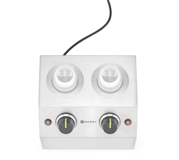 Dvojitý ohřívač na čokoládu, HENDI, 1,3L, 220-240V/400W, 270x223x(H)282mm - Image 5