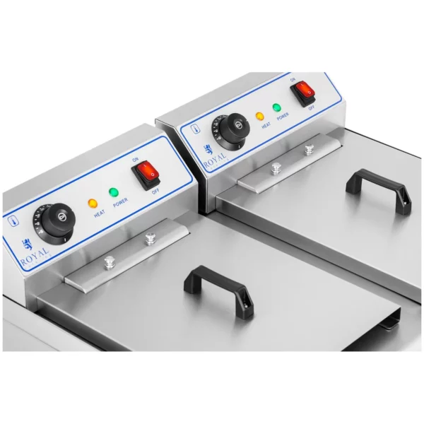 Fritéza - elektrická - 2 x 16 l - 400 V - Image 5
