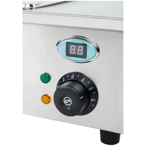 Bain Marie - 3 x GN - 1/2 - vypouštěcí kohoutek - Image 6