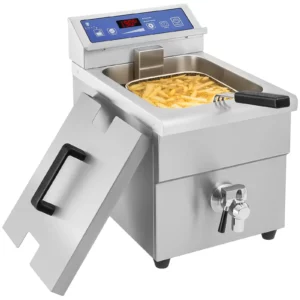 Indukční fritéza - 1x10 litrů - 60 až 190 °C
