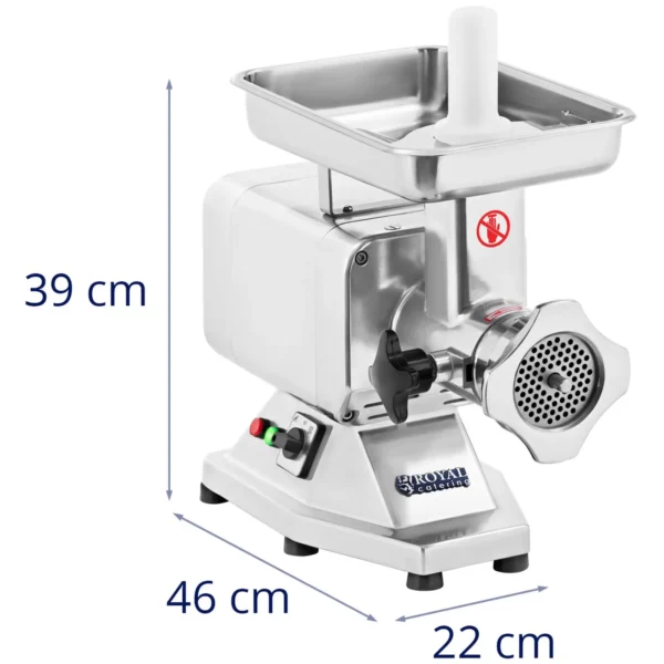 Mlýnek na maso z ušlechtilé oceli - 220 kg/h - PRO - Image 9
