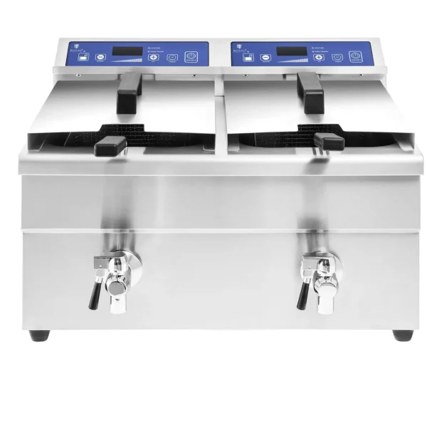 Indukční fritéza - 2 x 10 l - 60 až 190 °C - Image 5