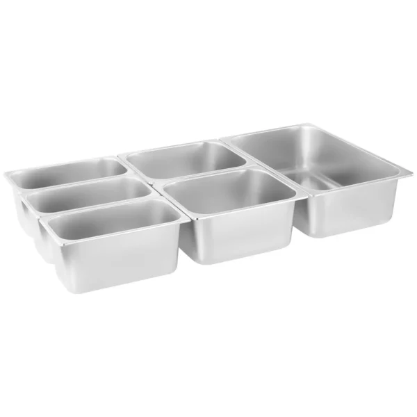 Bain Marie - 6 GN - s nástavcem na maso a vypouštěcím kohoutkem - Image 7