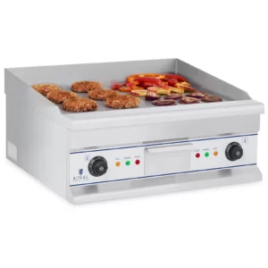 Grilovací deska - dvojitá - elektrická - 60 cm - hladká - 2 x 4000 W