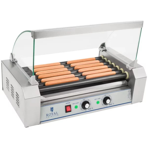 Gril na párky - na hotdogy - 1 400 W - 12 párků