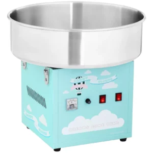 Stroj na cukrovou vatu - 52 cm - 1200 W - tyrkysový