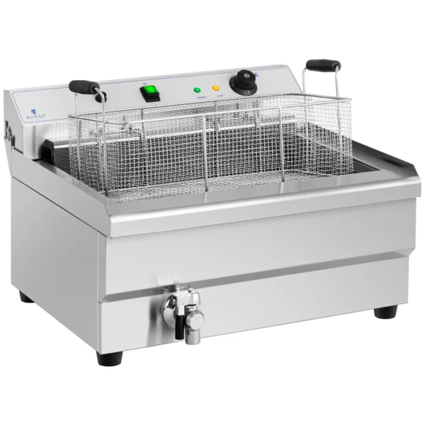 Cukrářská fritéza - 30 l - 9 000 W - studená zóna - Image 4