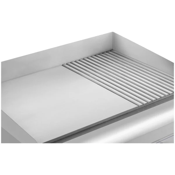 Elektrická grilovací deska - dvojitá - 60 cm - hladký a žebrovaný povrch - 6 400 W - Image 6