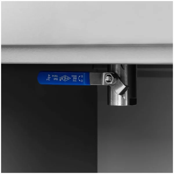 Elektrická fritéza - 13 l - 5 000 W - výpustný kohout - studená zóna - se spodní skříní - Image 6