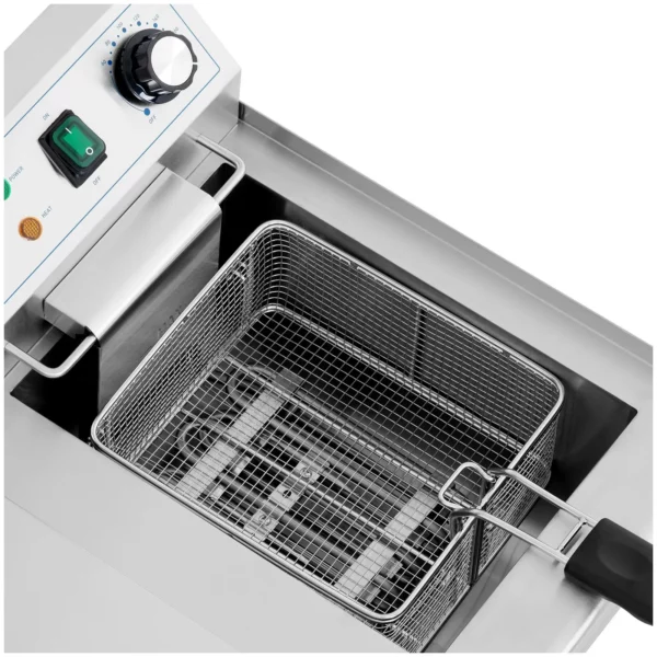 Elektrická fritéza - 2 x 11 l - Royal Catering - 230 V - Image 5