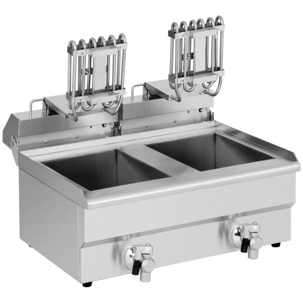 Elektrická fritéza - 2 x 11 l - Royal Catering - 230 V - Image 9