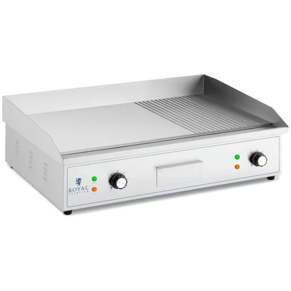Elektrická grilovací deska - 727 x 420 mm - hladká - 3 000 W