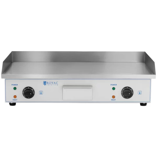 Dvojitá elektrická grilovací deska - 73 cm - Royal Catering - hladká - 2 x 2 200 W - Image 5