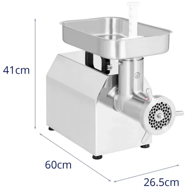 Mlýnek na maso - zpětný chod - nerezavějící ocel - 480 - 540 kg/h - Image 6