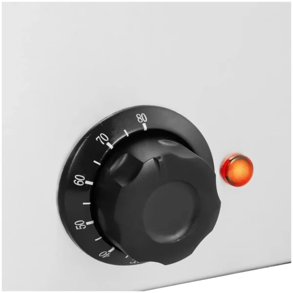 Bain Marie - 640 W - GN 1/1 děrovaná pánev - vypouštěcí kohoutek - Image 3