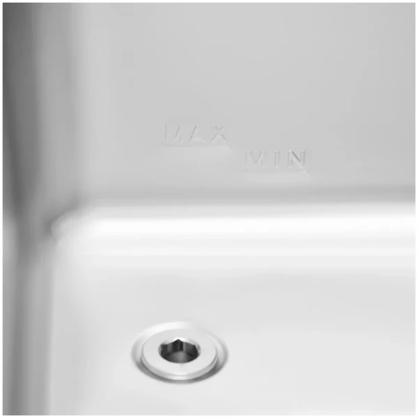 Bain Marie - 640 W - GN 1/1 děrovaná pánev - vypouštěcí kohoutek - Image 4