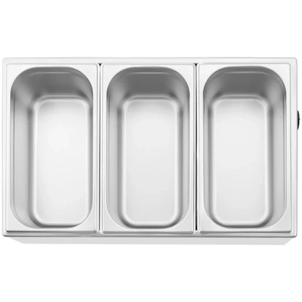 Bain Marie - 640 W - 3 x GN 1/3 - Image 6
