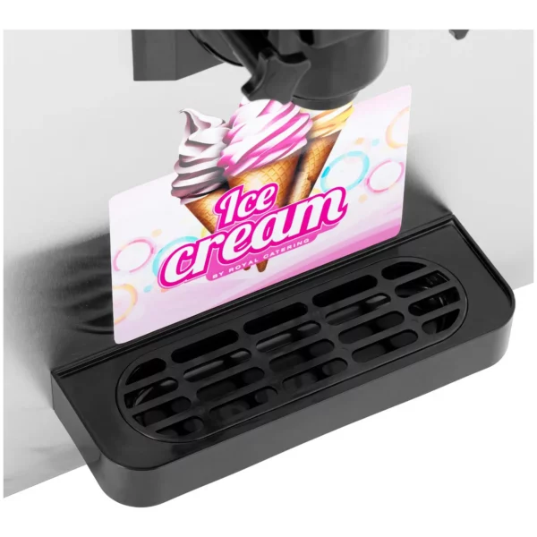 Stroj na točenou zmrzlinu - 1150 W - 7 l/h - nádoba: 10 l - 1 příchuť - Royal Catering - Image 6