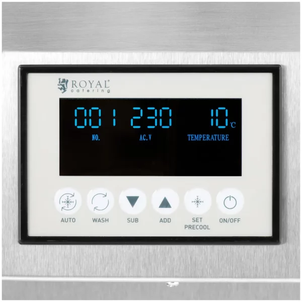 Stroj na točenou zmrzlinu - 1150 W - 18 l/h - nádoba: 10 l - 1 příchuť - Royal Catering - Image 3