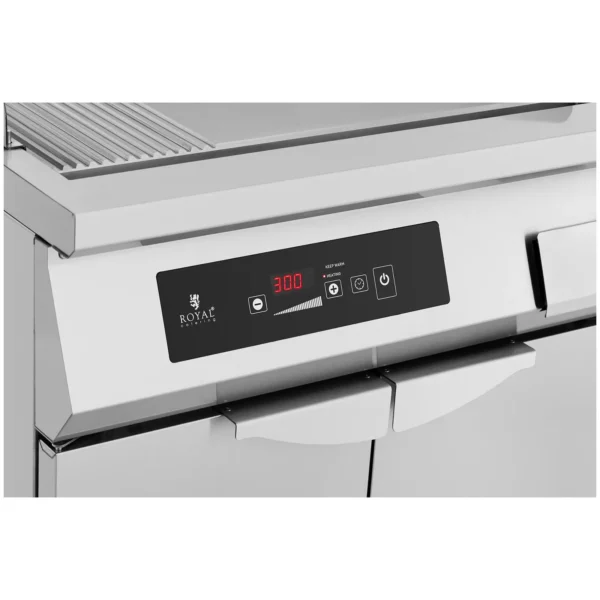 Indukční gril - 720 x 610 mm - hladký - 10000 W - Image 4