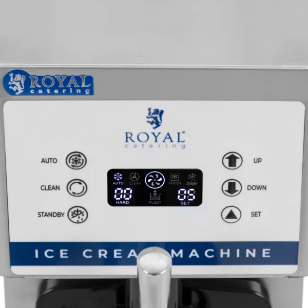 Stroj na jemnou zmrzlinu - 800 W - 13 l/h - LED - Royal Catering - Image 3