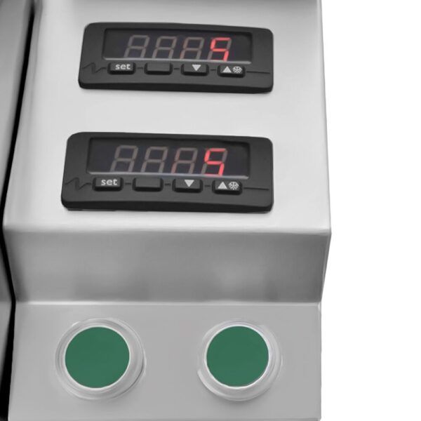Poloautomatická fritéza na koblihy / donuty - zařízení na pečení tuku - kapacita: 360 kusů/h - Image 4