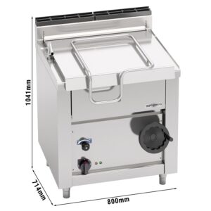 Elektrická výklopná pánev - 60 litrů - 9,6 kW